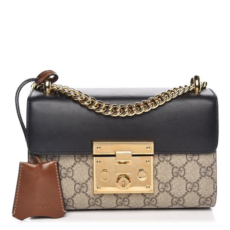 gucci padlock mini bag black|gucci padlock small shoulder bag.